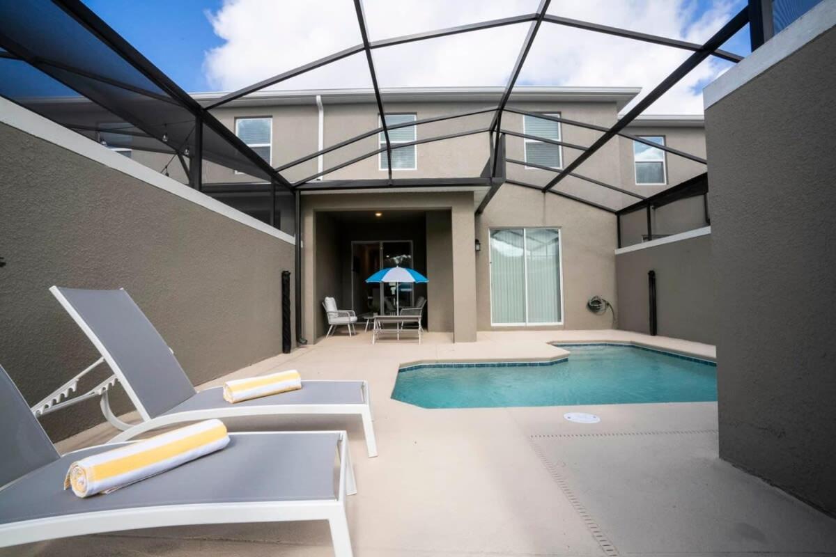 Gorgeous 4 Bedroom W Screened Pool Close To Disney 2653 Кисими Екстериор снимка