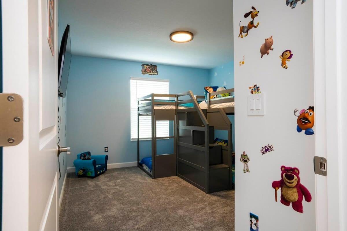 Gorgeous 4 Bedroom W Screened Pool Close To Disney 2653 Кисими Екстериор снимка