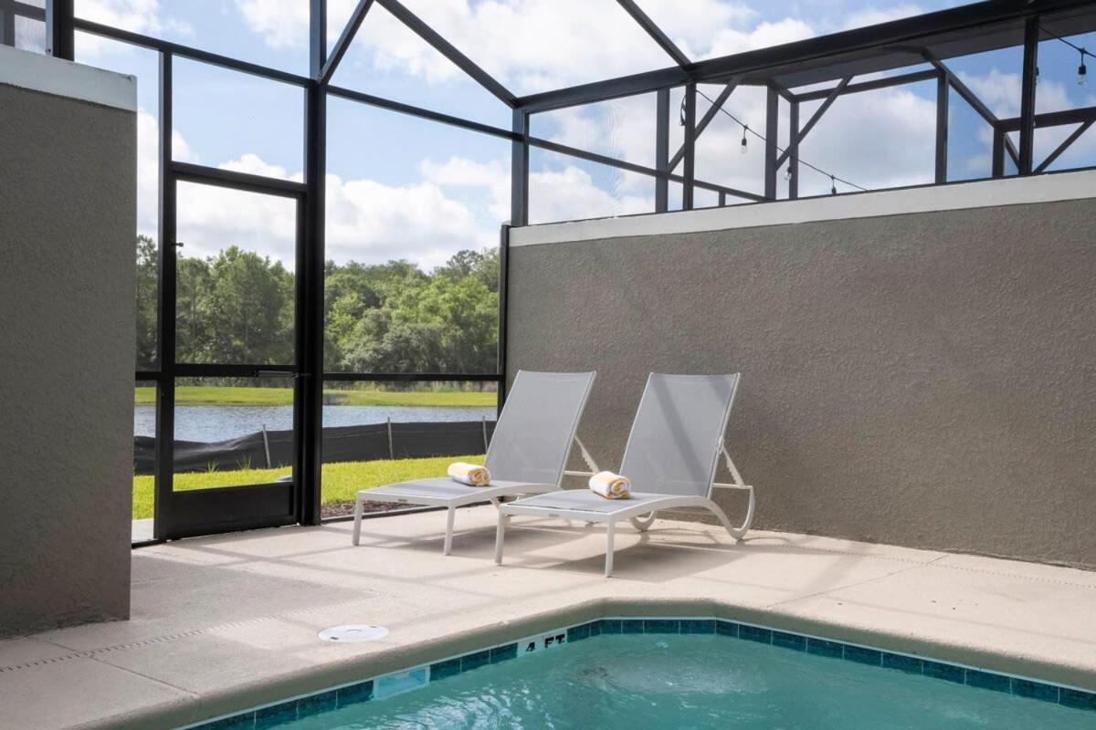 Gorgeous 4 Bedroom W Screened Pool Close To Disney 2653 Кисими Екстериор снимка