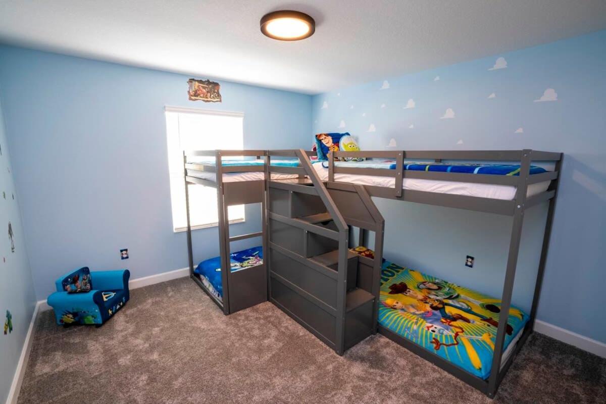 Gorgeous 4 Bedroom W Screened Pool Close To Disney 2653 Кисими Екстериор снимка
